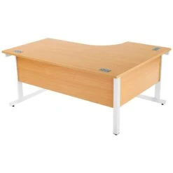 Commerce II Ergonomic Desks With Fixed Pedestal -Cheap Office Desks Store 088285