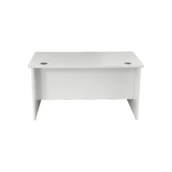 Karbon K2 Rectangular Panel End Office Desks With Single Fixed Pedestal -Cheap Office Desks Store 090634