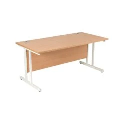 Karbon K3 Rectangular Deluxe Cantilever Desk -Cheap Office Desks Store 090642