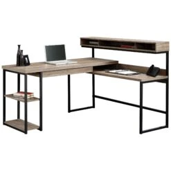 Streamline L-Shaped Computer Desk