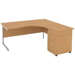 Special Offer - NEXT DAY Solar Cantilever Combi Desks