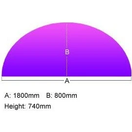 Elite Kassini Double Wave Desk Meeting Extension 4 Elite Kassini Double Wave Desk Meeting Extension - Image 2