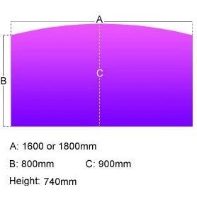 Elite Optima Plus Bow Fronted Rectangular Desks 12 Elite Optima Plus Bow Fronted Rectangular Desks - Image 10