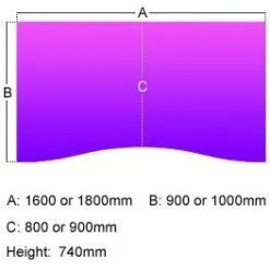 Elite Optima Plus Double Wave Desks 21 Elite Optima Plus Double Wave Desks -Cheap Office Desks Store 096200
