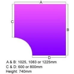 Elite Optima Plus Linking Desks -Cheap Office Desks Store 096207