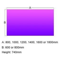 Elite Optima Plus Rectangular Desks -Cheap Office Desks Store 096210