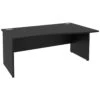 NEXT DAY Eclipse Black Wave Panel End Desks -Cheap Office Desks Store 097234