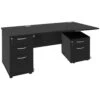 NEXT DAY Eclipse Black Wave Cantilever Desks With Desk High & Mobile Pedestal 1 NEXT DAY Eclipse Black Wave Cantilever Desks With Desk High & Mobile Pedestal -Cheap Office Desks Store 097243