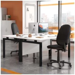 Karbon K4 Rectangular Bench Desks -Cheap Office Desks Store 098122