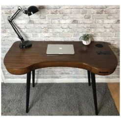 Lawrence Home Office Desk With Smart Charging And Bluetooth Speakers -Cheap Office Desks Store 098587