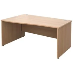 Braemar Pro Panel End Wave Desks -Cheap Office Desks Store 099220