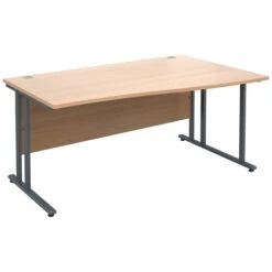 Braemar Pro Cantilever Wave Desks 9 Braemar Pro Cantilever Wave Desks -Cheap Office Desks Store 099223