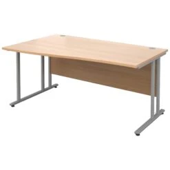 Braemar Pro Cantilever Wave Desks 8 Braemar Pro Cantilever Wave Desks -Cheap Office Desks Store 099224