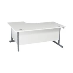Karbon K1 Ergonomic Cantilever Office Desks With Tall Under Desk Pedestal -Cheap Office Desks Store 099597