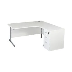 Karbon K1 Ergonomic Cantilever Office Desks With 600D Desk End Pedestal 31 Karbon K1 Ergonomic Cantilever Office Desks With 600D Desk End Pedestal -Cheap Office Desks Store 099683