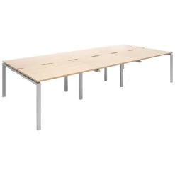 NEXT DAY Balance Triple Back To Back Bench Desks 29 NEXT DAY Balance Triple Back To Back Bench Desks -Cheap Office Desks Store 099929