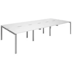 NEXT DAY Balance Triple Back To Back Bench Desks 24 NEXT DAY Balance Triple Back To Back Bench Desks -Cheap Office Desks Store 099932