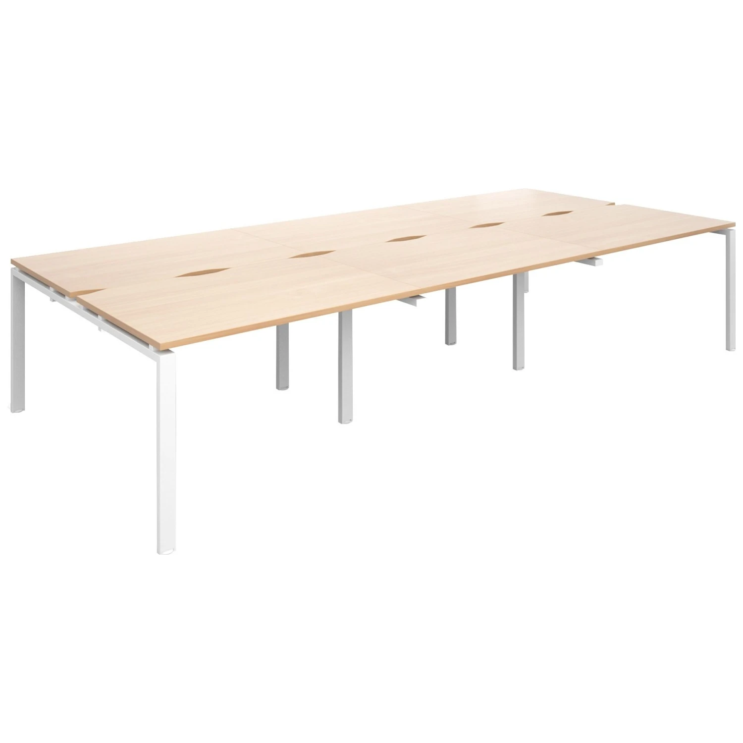 NEXT DAY Balance Triple Back To Back Bench Desks 13 NEXT DAY Balance Triple Back To Back Bench Desks - Image 11