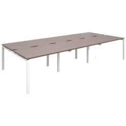 Balance Triple Back To Back Bench Desks -Cheap Office Desks Store 099948