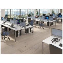 Balance Triple Back To Back Bench Desks -Cheap Office Desks Store 100039