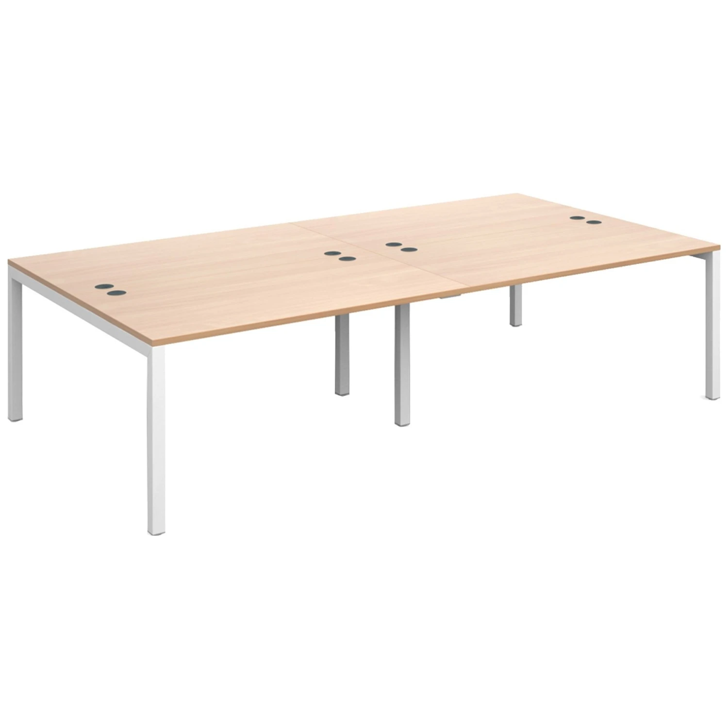 Next Day Parallel Double Back To Back Bench Desk 8 Next Day Parallel Double Back To Back Bench Desk - Image 6