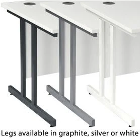 Karbon K3 Ergonomic Deluxe Cantilever Desk With 800D Desk End Pedestal 7 Karbon K3 Ergonomic Deluxe Cantilever Desk With 800D Desk End Pedestal - Image 5