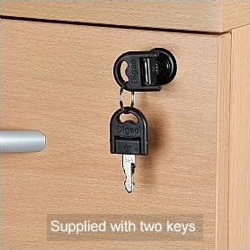 Karbon K2 Ergonomic Panel End Office Desks With 800D Desk End Pedestal 8 Karbon K2 Ergonomic Panel End Office Desks With 800D Desk End Pedestal - Image 6