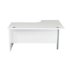 Karbon K2 Ergonomic Panel End Office Desks With Tall Under Desk Pedestal -Cheap Office Desks Store 100393