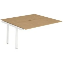 NEXT DAY InterAct Sliding Top Back To Back Extension Desk -Cheap Office Desks Store 101094