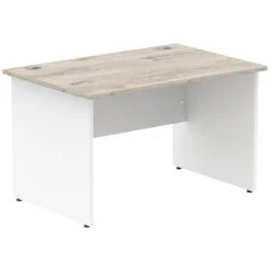 NEXT DAY InterAct Two Tone Rectangular Panel End Desks