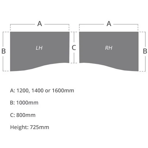 NEXT DAY Solar Wave Cantilever Desks 7 NEXT DAY Solar Wave Cantilever Desks - Image 5