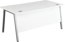 Karbon K6 A-Frame Rectangular Desks With Under Desk Mobile Pedestal -Cheap Office Desks Store 102314