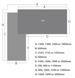 Presence Two Tone Executive Radial Workstation -Cheap Office Desks Store 102636