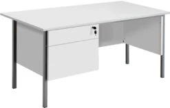OfficeWorx Rectangular Desks With Single Fixed Pedestal 8 OfficeWorx Rectangular Desks With Single Fixed Pedestal -Cheap Office Desks Store 102667