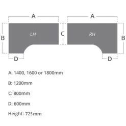 Solar Panel End Ergonomic Desks -Cheap Office Desks Store 102832