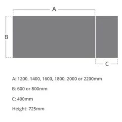 NEXT DAY Solar Rectangular Cantilever Desks With Desk High Pedestal -Cheap Office Desks Store 102912