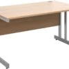 NEXT DAY Pulse Rectangular Cantilever Desk 2 NEXT DAY Pulse Rectangular Cantilever Desk -Cheap Office Desks Store 103165