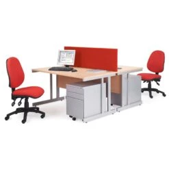 NEXT DAY Pulse Rectangular Cantilever Desk -Cheap Office Desks Store 103171