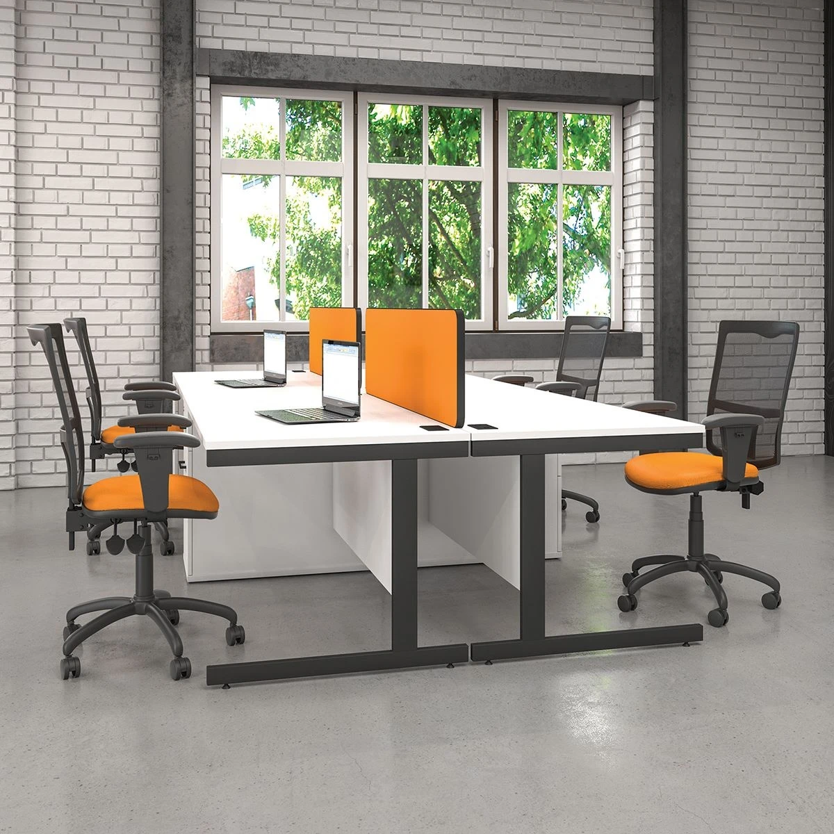 Alpha Plus Rectangular Desk 6 Alpha Plus Rectangular Desk - Image 4