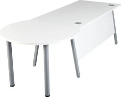 Karbon Round Desk Extension -Cheap Office Desks Store 103444