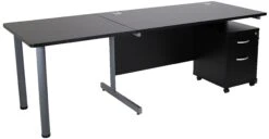 Karbon Square Desk End Extension -Cheap Office Desks Store 103455