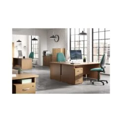 Karbon K2 Rectangular Panel End Desk -Cheap Office Desks Store 103750