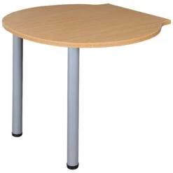 Karbon Round Desk Extension -Cheap Office Desks Store 104649