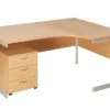 NEXT DAY Commerce II Ergonomic Desks With Mobile Pedestal 1 NEXT DAY Commerce II Ergonomic Desks With Mobile Pedestal -Cheap Office Desks Store 104847