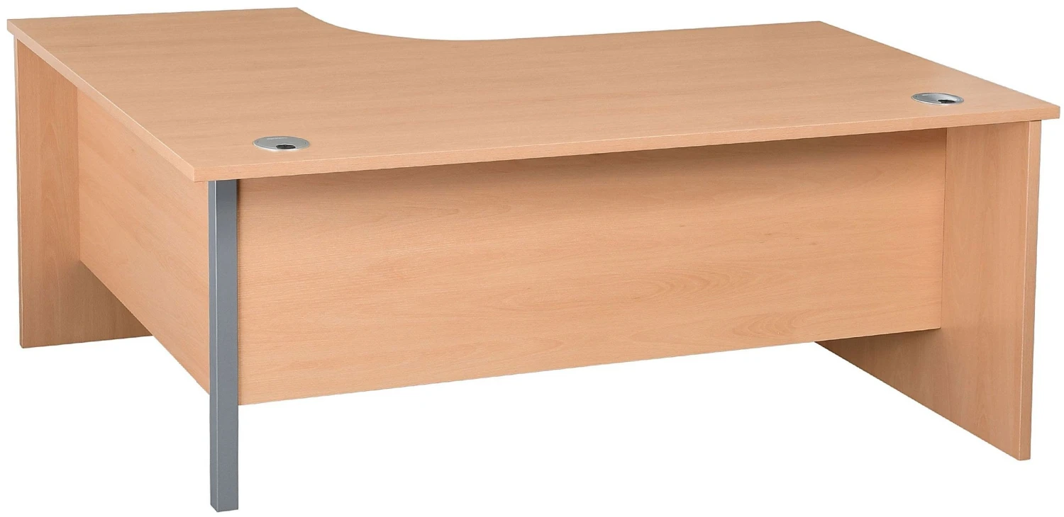 Karbon K2 Ergonomic Panel End Office Desks With 600D Desk End Pedestal 9 Karbon K2 Ergonomic Panel End Office Desks With 600D Desk End Pedestal - Image 7