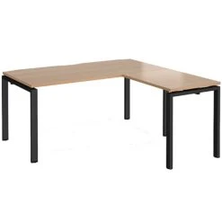 Balance Single Bench Desk With Return