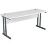 Karbon K3 Compact Rectangular Deluxe Cantilever Desk