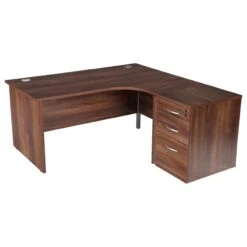 Karbon K2 Ergonomic Panel End Office Desks With 600D Desk End Pedestal 14 Karbon K2 Ergonomic Panel End Office Desks With 600D Desk End Pedestal -Cheap Office Desks Store 106984