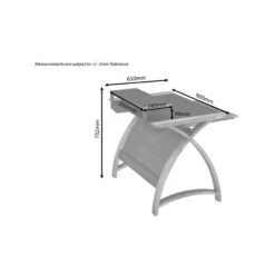 Spectrum Walnut Real Wood Veneer Computer Desk -Cheap Office Desks Store 107035