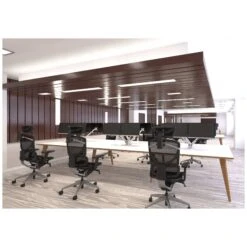 Bianco 2 Person Back To Back Rectangular Bench Desk -Cheap Office Desks Store 107509